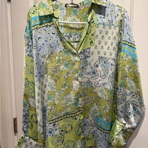 Women Multicolor Patchwork Shirt